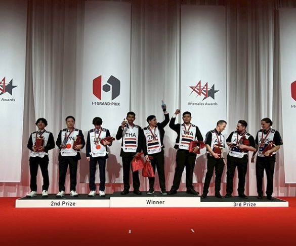 ทีมช่างอีซูซุไทยยืนหนึ่งเวทีโลก