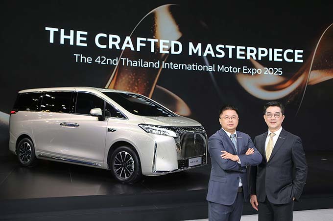 GWM เปิดตัว WEY G9 ลักชัวรี่ MPV ราคา 2.349 ล้านบาท