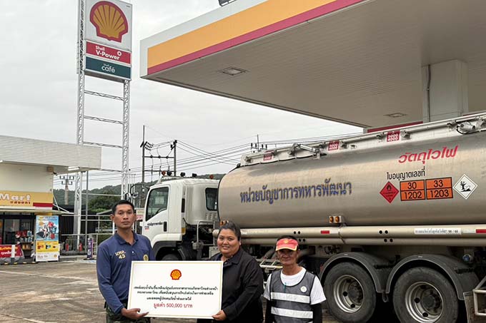 เชลล์เร่งสนับสนุนภารกิจช่วยเหลือผู้ประสบภัยภาคใต้