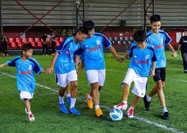 ยามาฮ่าส่งต่อโอกาสเพื่ออนาคต มอบอุปกรณ์กีฬา–การเรียน