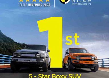 CHERY V23 คว้าคะแนนความปลอดภัยระดับ 5 ดาว