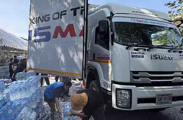 อีซูซุเดินหน้าช่วยเหลือผู้ประสบอุทกภัยจังหวัดสงขลาต่อเนื่อง