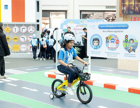 ร่วมสร้างสังคมคนขับรถดี กับโตโยต้าถนนสีขาว