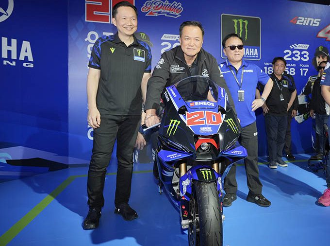 ยามาฮ่าให้การต้อนรับนายกรัฐมนตรี “นายอนุทิน ชาญวีรกูล”