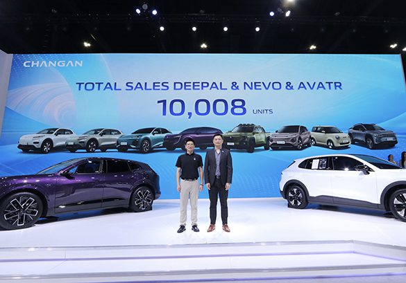 CHANGAN ผงาดตลาดรถไฟฟ้าไทย กวาดยอดจอง 10,008 คัน
