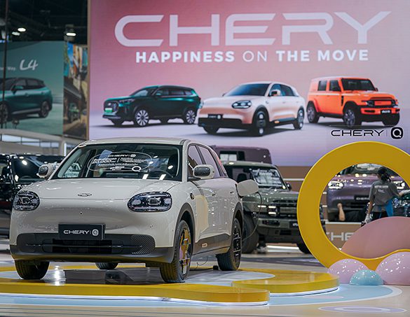 เชอรี ประเทศไทย จุดพลุฉลอง! กวาดยอดจอง Motor Show 2026 ทะลุ 7,500 คันน้อง