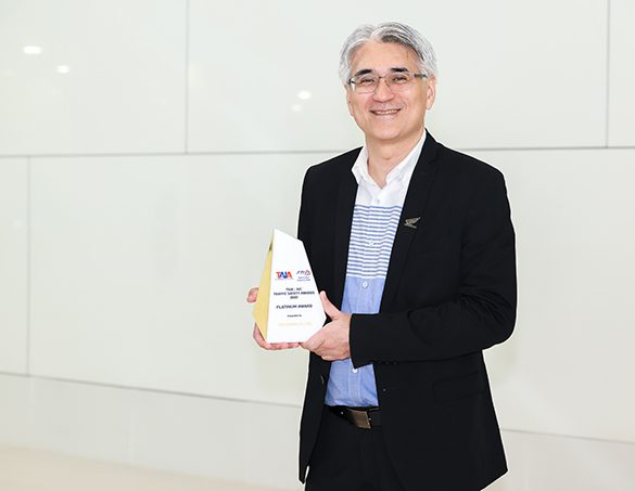 ไทยฮอนด้า รับรางวัลสูงสุด Platinum Award จากเวที TAIA-AIC Traffic Safety
