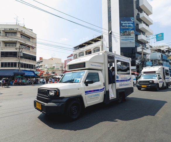 โตโยต้าเปิดตัวบริการรถสองแถวนวัตกรรมรูปแบบใหม่