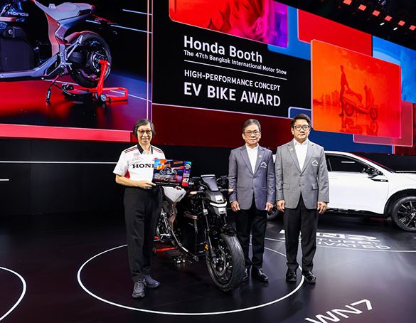 ฮอนด้า คว้า 2 รางวัลจากงาน Motor Show 2026