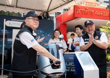 ไทยฮอนด้า จับมือ “อาชีวะ-ขนส่งฯ” มอบน้ำมันเครื่อง 3,600 ขวด