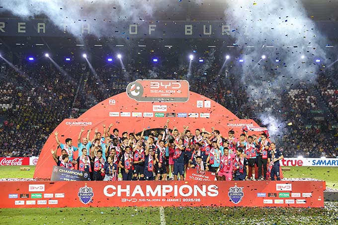 ยามาฮ่าร่วมฉลองความยิ่งใหญ่ “บุรีรัมย์ ยูไนเต็ด”