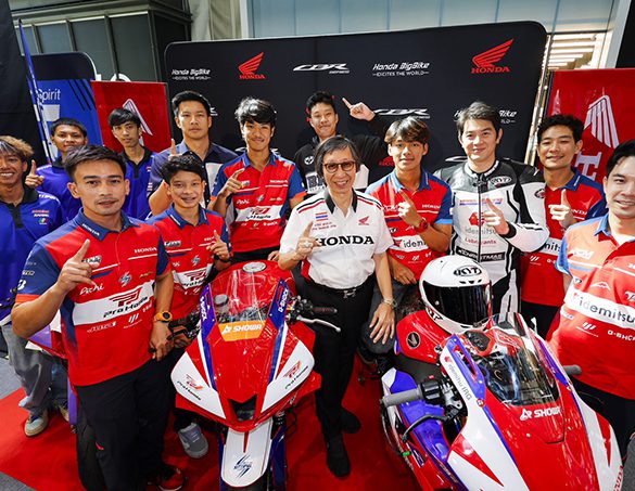 ไทยฮอนด้าหนุน ทีมนักบิดไทย ดัน 3 โค้ชรุ่นใหม่พร้อมทีมช่างไทยยกทัพ Honda CBR Series ลุยศึก BRIC Superbike 2026
