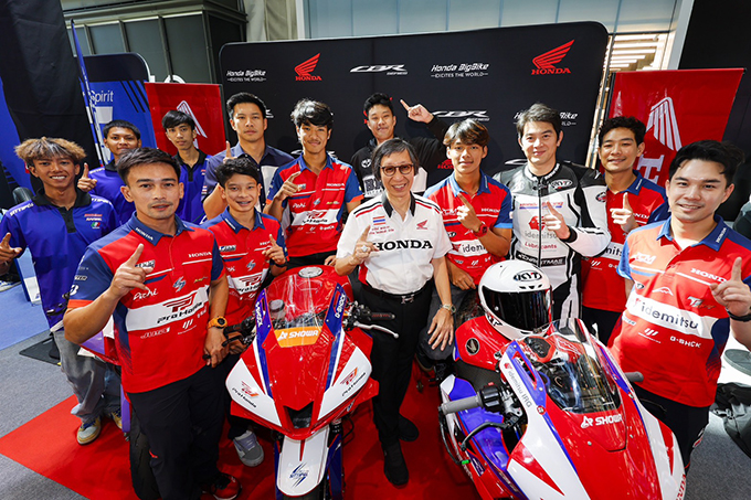 ไทยฮอนด้าหนุน ทีมนักบิดไทย ดัน 3 โค้ชรุ่นใหม่พร้อมทีมช่างไทยยกทัพ Honda CBR Series ลุยศึก BRIC Superbike 2026