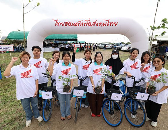 ไทยฮอนด้า เดินหน้าสานต่อโครงการ “ปลูกเปลี่ยนฟ้า” ปีที่ 3