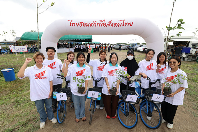 ไทยฮอนด้า เดินหน้าสานต่อโครงการ “ปลูกเปลี่ยนฟ้า” ปีที่ 3