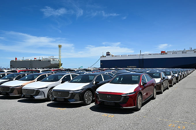 The All-Electric Mazda6e มาถึงประเทศไทยแล้ว