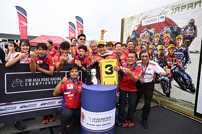 “ชิพ-นครินทร์” บิด Honda CBR1000RR-R ผงาดโพเดียมญี่ปุ่น 2 สนามติด