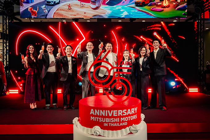 มิตซูบิชิ มอเตอร์ส ฉลอง 65 ปี ในประเทศไทย ประกาศทิศทางแบรนด์ใหม่ “Enjoy The Ride”