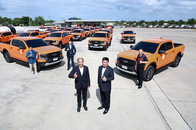 ฟอร์ด ประเทศไทย ส่งมอบ ‘ฟอร์ด เรนเจอร์’ จำนวน 88 คัน แก่กรมชลประทาน