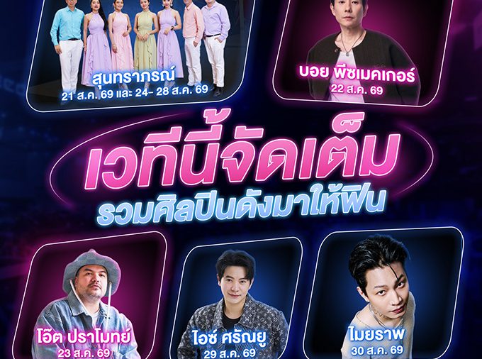 BIG MOTOR SALE 2026 จัดเต็มความบันเทิงตลอด 10 วัน