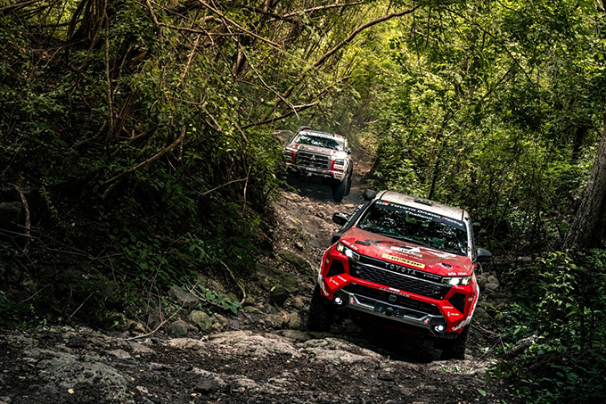 TOYOTA GAZOO Racing Thailand พิสูจน์ความแกร่ง! นำ Hilux TRAVO คว้าอันดับ 2