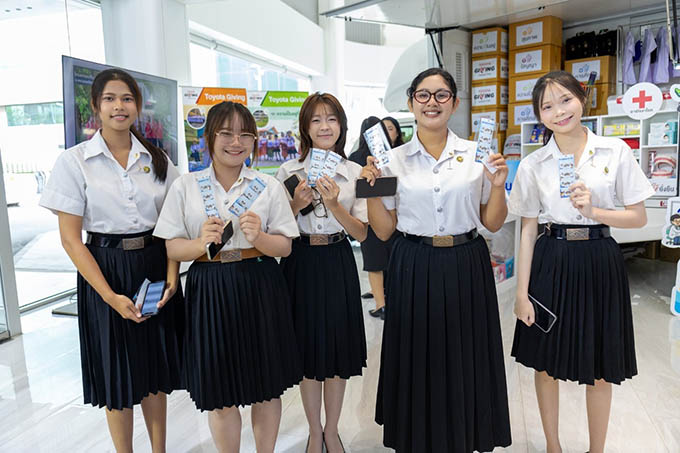  มูลนิธิโตโยต้าประเทศไทย สานต่อโอกาสแห่งการให้