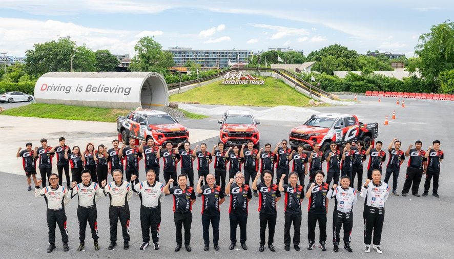 TOYOTA GAZOO Racing Thailand ส่ง Hilux TRAVO พิสูจน์ความแกร่ง
