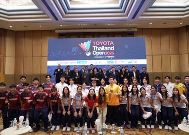 โตโยต้า ร่วมสร้างประวัติศาสตร์แบดมินตันระดับนานาชาติ