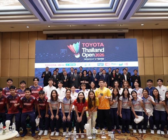 โตโยต้า ร่วมสร้างประวัติศาสตร์แบดมินตันระดับนานาชาติ