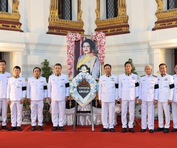 บริษัท โตโยต้า มอเตอร์ เอเชีย (ประเทศไทย) จำกัด และบริษัท โตโยต้า มอเตอร์ ประเทศไทย จำกัด เป็นเจ้าภาพพระพิธีธรรมสวดพระอภิธรรม
