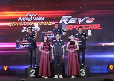 โตโยต้า เฉลิมฉลองค่ำคืนแห่งแชมป์เปี้ยน มอบรางวัลแชมป์ Drag Racing