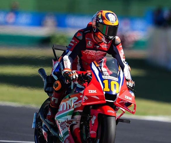 “มารินี” ฝ่างานหินควบ Honda RC213V ซิวท็อป 9