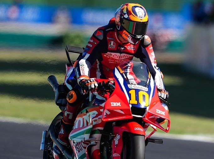 “มารินี” ฝ่างานหินควบ Honda RC213V ซิวท็อป 9