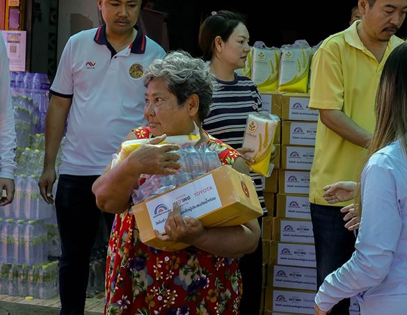 โตโยต้า เดินหน้าช่วยเหลือผู้ประสบอุทกภัยปี 2569 อย่างต่อเนื่อง