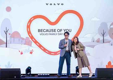 วอลโว่ คาร์ ประเทศไทย ส่งมอบบทเพลง “Because of You”
