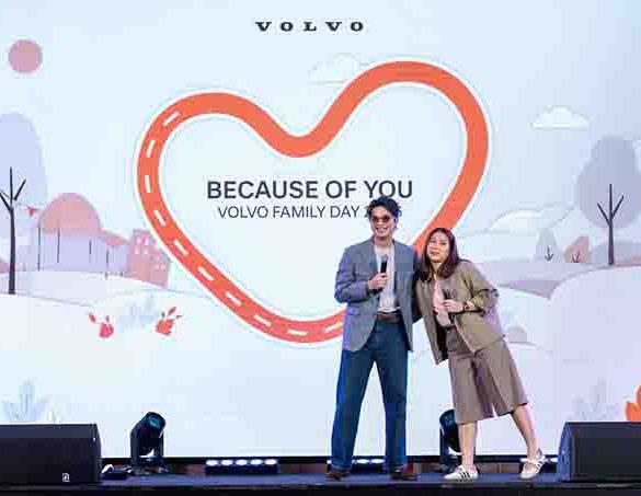 วอลโว่ คาร์ ประเทศไทย ส่งมอบบทเพลง “Because of You”