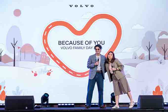 วอลโว่ คาร์ ประเทศไทย ส่งมอบบทเพลง “Because of You”