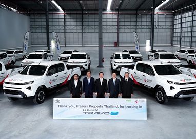 เฟรเซอร์ส พร็อพเพอร์ตี้ ประเทศไทย มั่นใจ เลือก Hilux Travo-e