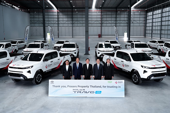 เฟรเซอร์ส พร็อพเพอร์ตี้ ประเทศไทย มั่นใจ เลือก Hilux Travo-e