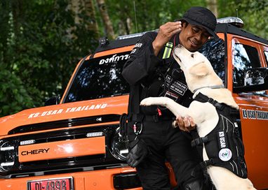 เชอรี ประเทศไทย เดินหน้าภารกิจ “CHERY V23 x K9 USAR”
